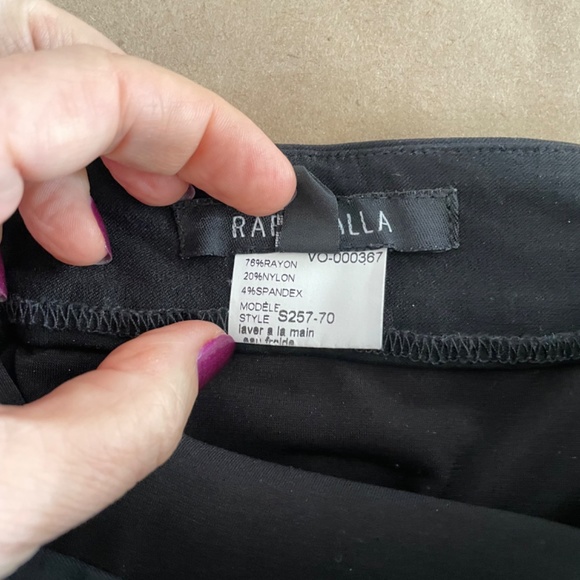 stylish Black pull on skort - Picture 8 of 8